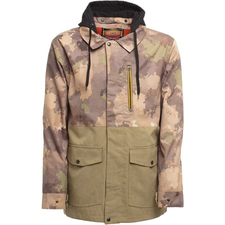 SESSIONS Lithium (camo fatigue) snowboard jacket
