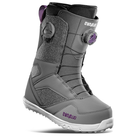 THIRTYTWO STW Double BOA WMN (grey/purple) snowboard boots