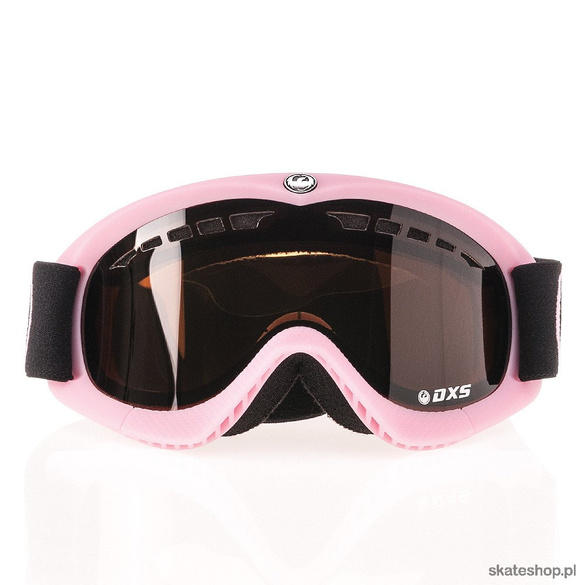 DRAGON DXS (pop pink/jet + amber) snow goggles Snowboard \ Snowboard