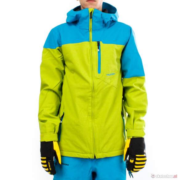 Volcom Shadow Hill (green/blue) snowboard jacket | Clothing \ Snow ...