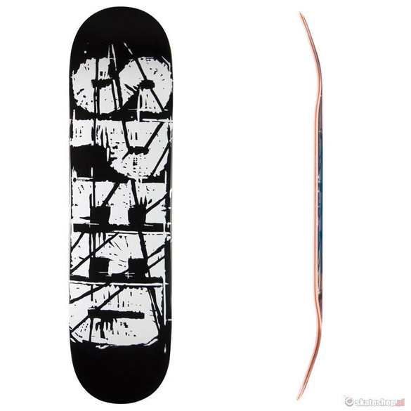 Deska SPEED SKATEBOARDS High Concave (black) 7.625"
