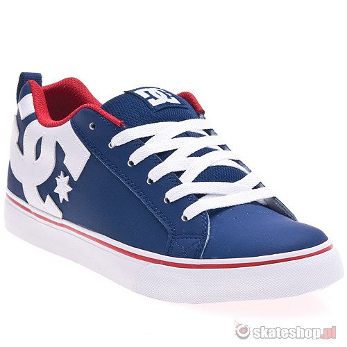 Buty DC Court Vulc navy rred granatowe skateshop.pl