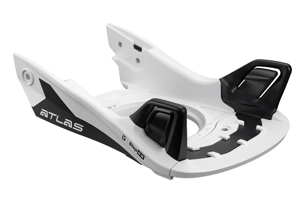 UNION Atlas Step On® bindings (white/orange) UN25_ATLAS_StepOn_BASE