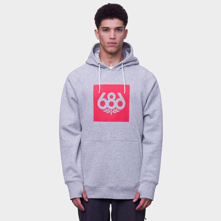 686 Knockout Pullover (heather grey) hoodie