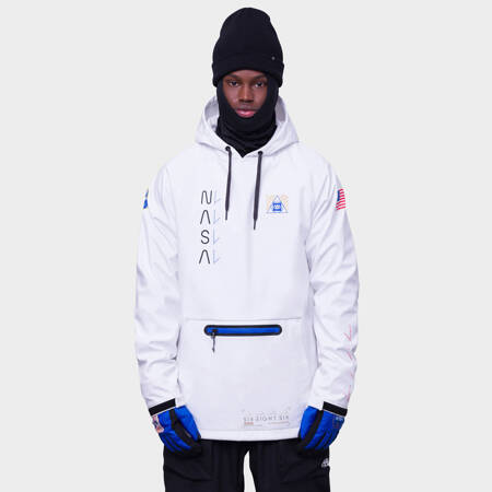 686 Wateproof Hoody nasa white snow pullover nasa white Clothing Street Hoodies Sweatshirts Clothing Snow Active sweatshirts Skateshop snowboard skateboard pants hoods shoes jackets skate shop