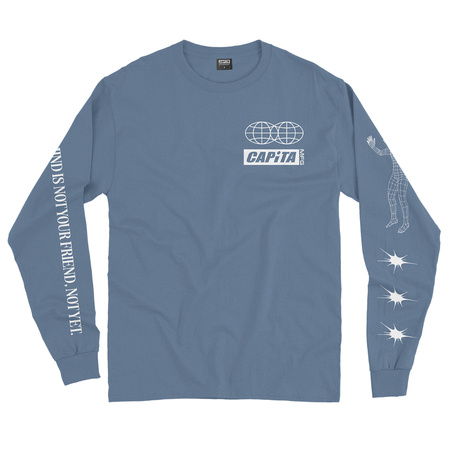 CAPITA Friend Long Sleeve Tee (slate blue)