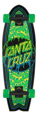 Cruzer Santa Iridescent Dot Shark Skate 8.8 "X 27.7" Skateboard