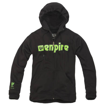 EMPIRE Warrior (black/green) zip hoodie