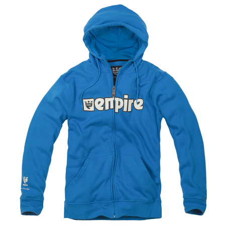 EMPIRE Warrior (blue/white) zip hoodie