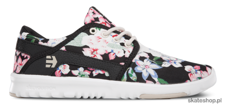 ETNIES Scout W (black/floral) shoes