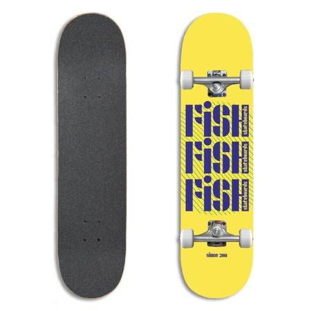 FISH Standard Yellow 8.0" skateboard