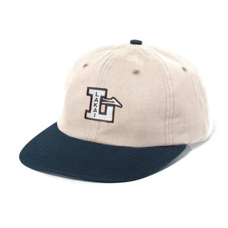 LAKAI Letterman Polo (stone/navy) cap