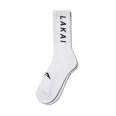 LAKAI Simple Crew (white) socks