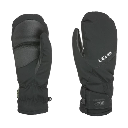 LEVEL Alpine Mitt (black) snowboard gloves