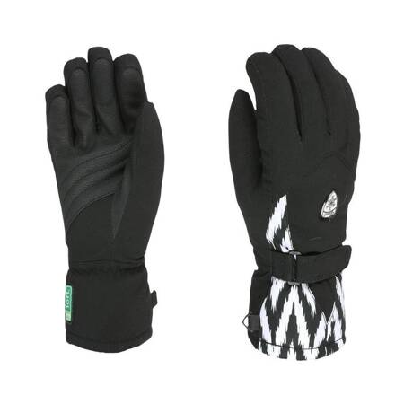 LEVEL Hero W (black/white) snowboard gloves