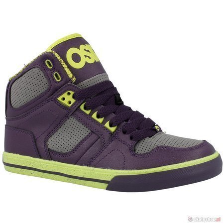 OSIRIS shoes NYC 83 Vulc (purple/lime/chrome)