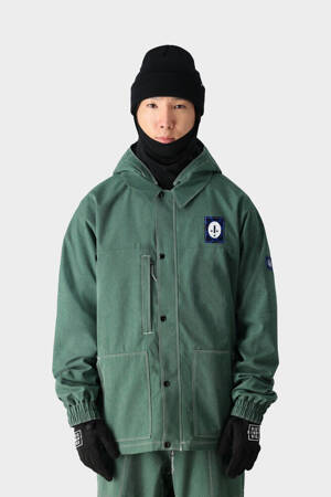 Snowboard Jacket 686  Dojo Shell (forest green denin)