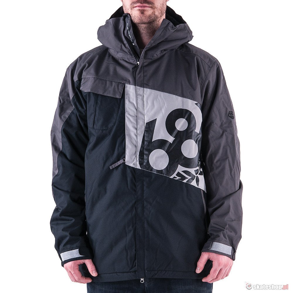 686 Mannual Iconic '13 (gunmetal) snowboard jacket