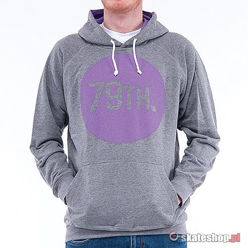 79th Circle (graphite/purple) hoodie