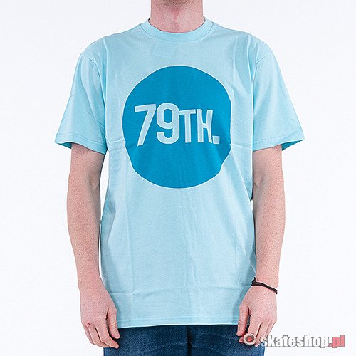79th Circle (light blue/blue) t-shirt