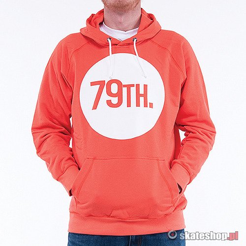 79th Circle (orange/white) hoodie