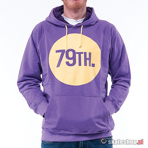 79th Circle (purple/yellow) hoodie