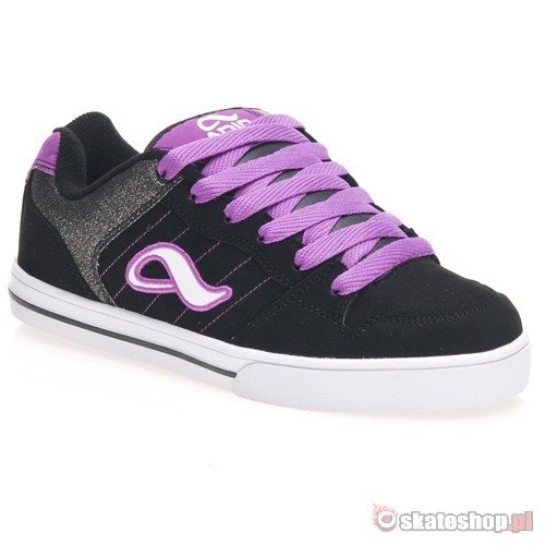 ADIO Betsey WMN black/purple/white shoes
