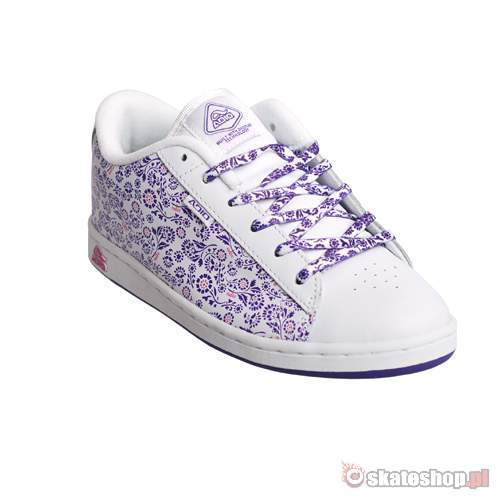 ADIO Eugene GIRLS white/purple rose jr's shoes
