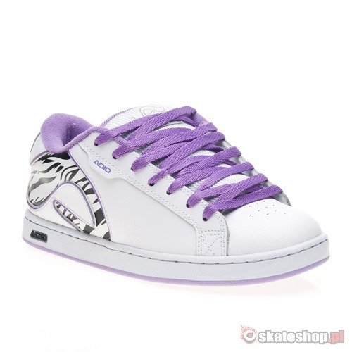 ADIO Eugene RE STAMP WMN white/purple/black shoes