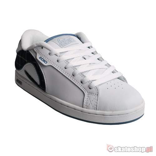 ADIO Eugene RE WMN white/slate plaid shoes