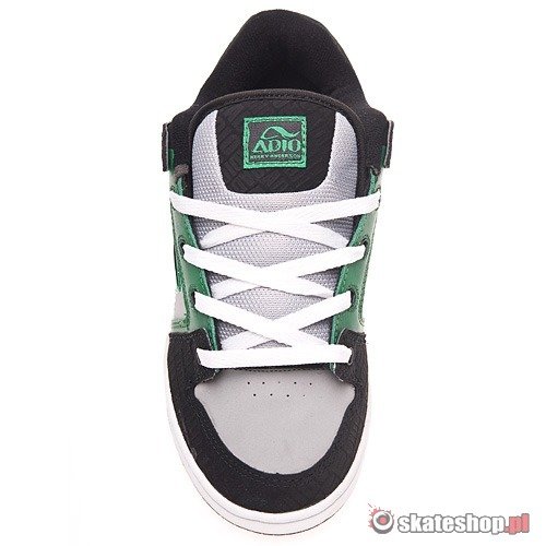 ADIO Kenny Anderson v.2 GT black/grey/green kids shoes | | Skateshop ...