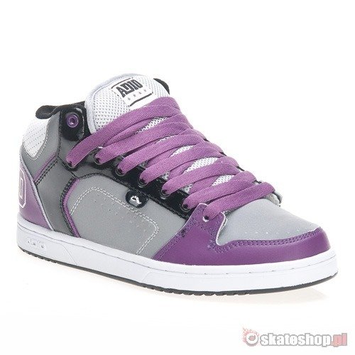 ADIO Kingsley WMN grey/purple/black shoes