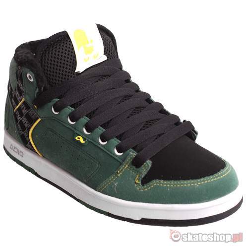ADIO Kingsley dark green/white/yellow shoes