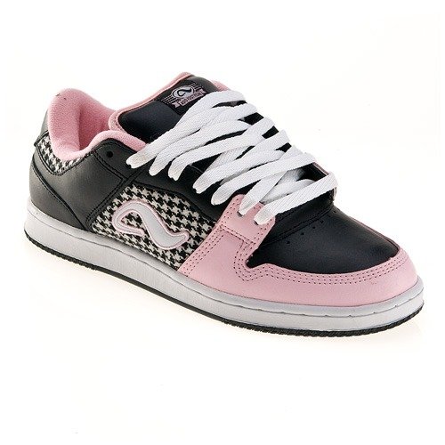ADIO Monroe WMN black/white/pink shoes