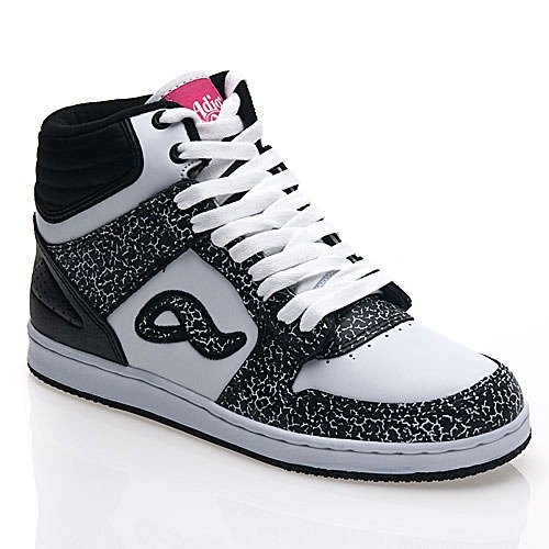 ADIO Ruckus black/white/magenta shoes