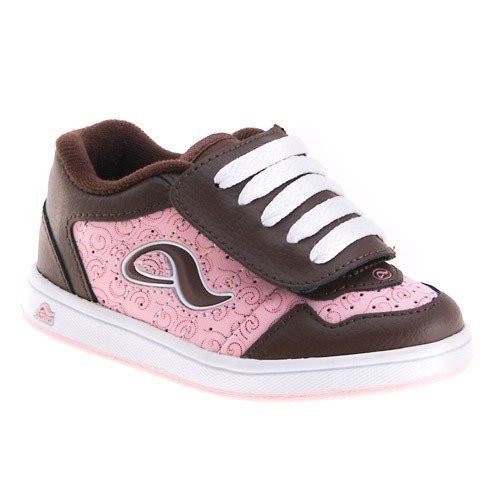 ADIO kenny Anderson Tod Girls chocolate/pink/swirls shoes
