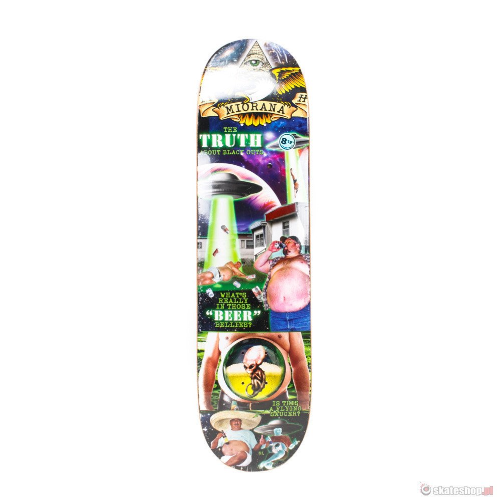 ANTIHERO Miorana Paranoid 8.12" skateboard