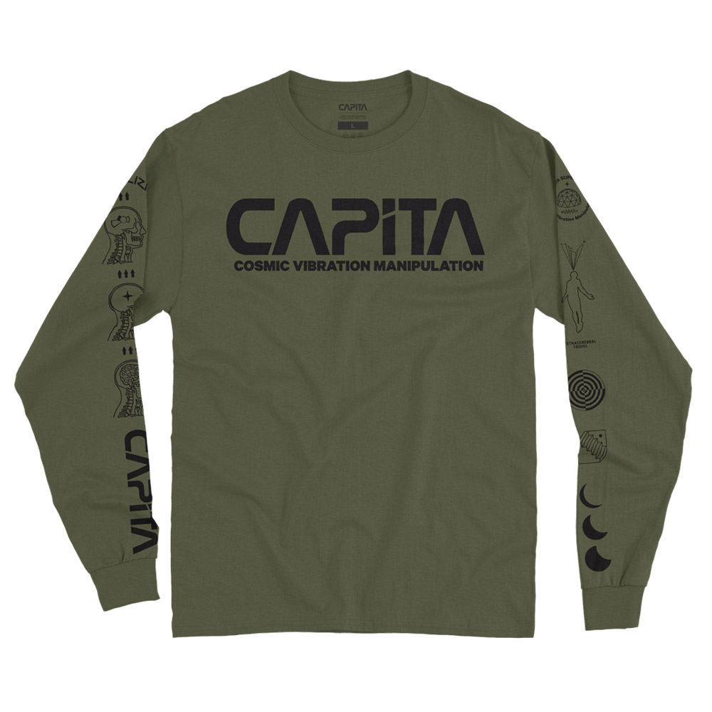 CAPITA Visualize '22 (military green) long sleeve