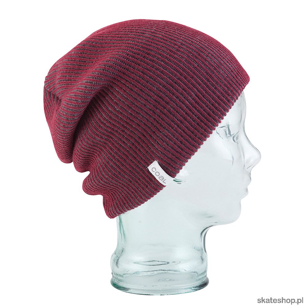 COAL The Binary (burgundy) winter hat