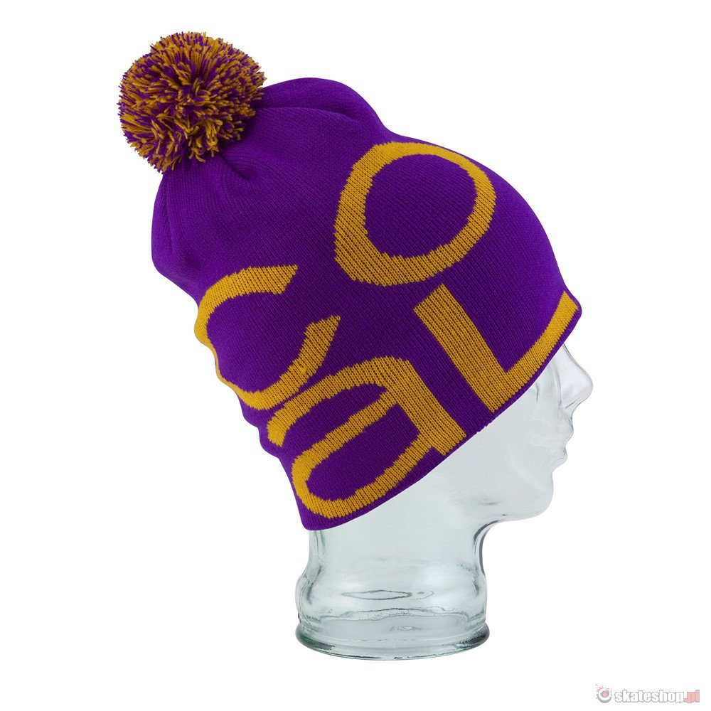 COAL The Logo (purple) beanie