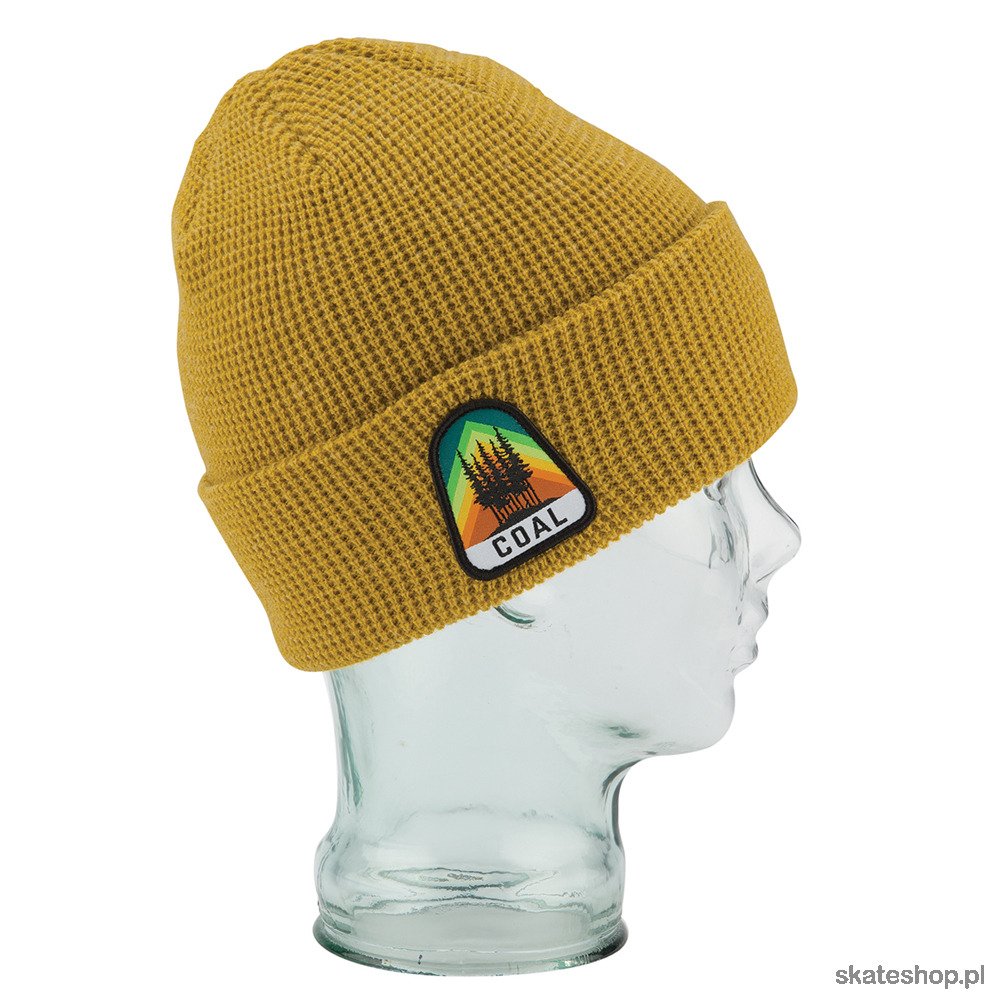 COAL The Summit Beanie (heather mustard) winter hat