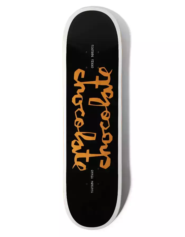 Chocolate Roberts Twin Chunk Black 8.25 skateboard deck