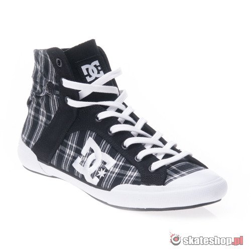 DC Chelsea Z HSE WMN (black/white/plaid) shoes