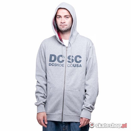 DC Evasion ZH (heather grey) zip hood