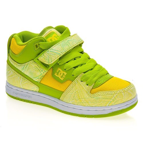 DC Jersey City WMN (neon yellow/soft lime) shoes