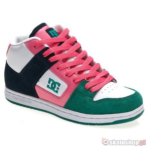 DC Manteca 2 MID WMN (white/hot pink) shoes 