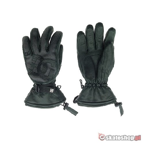 DC Molan black snowboard gloves