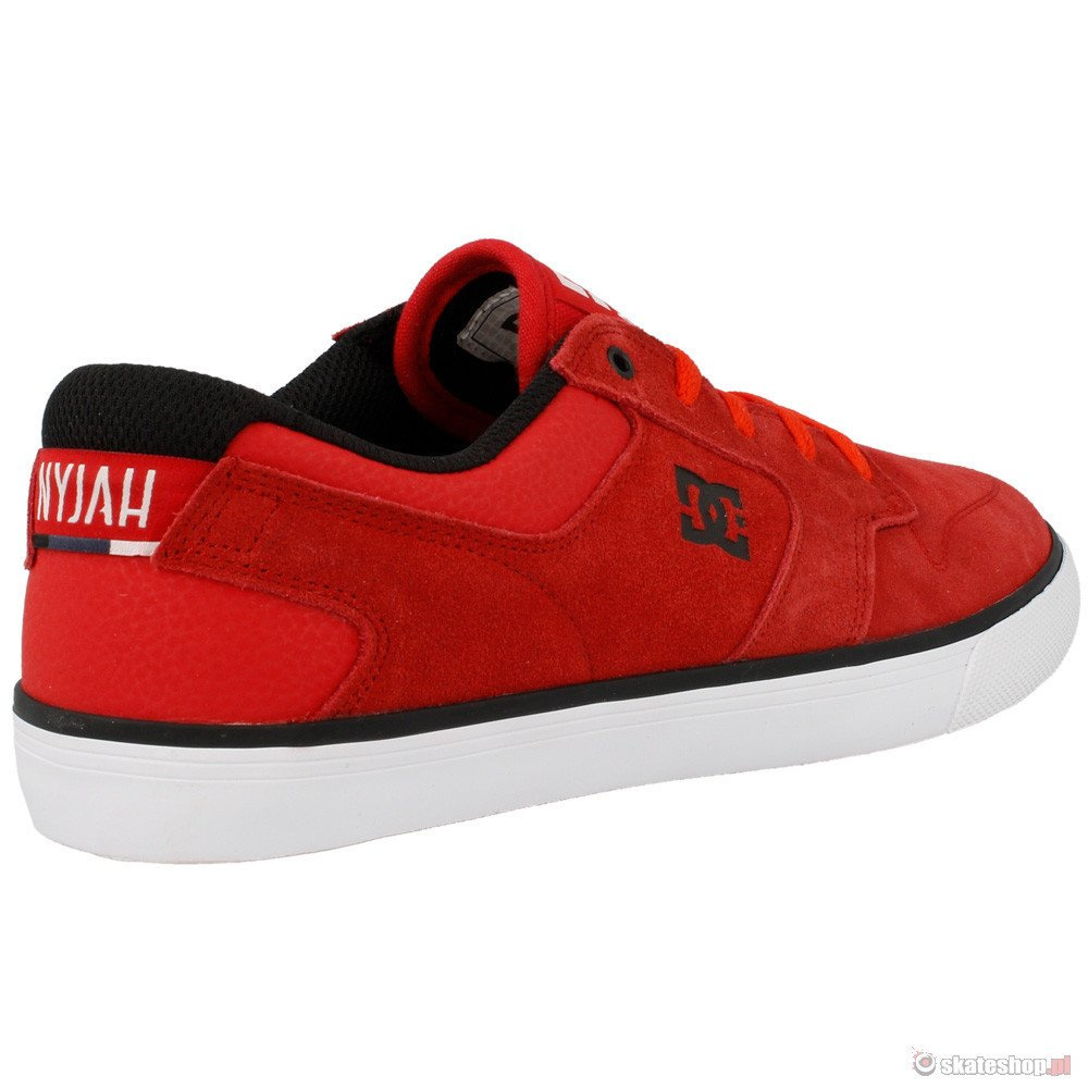 DC Nyjah Vulc red shoes Shoes Shoes All Shoes Shoes Shoes Men shoes Skateshop snowboard skateboard pants hoods shoes jackets skate shop