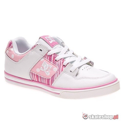 DC Pure Kids (white/super pink) shoes