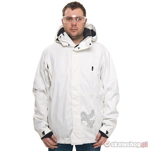 DC Sone white snowboard jacket